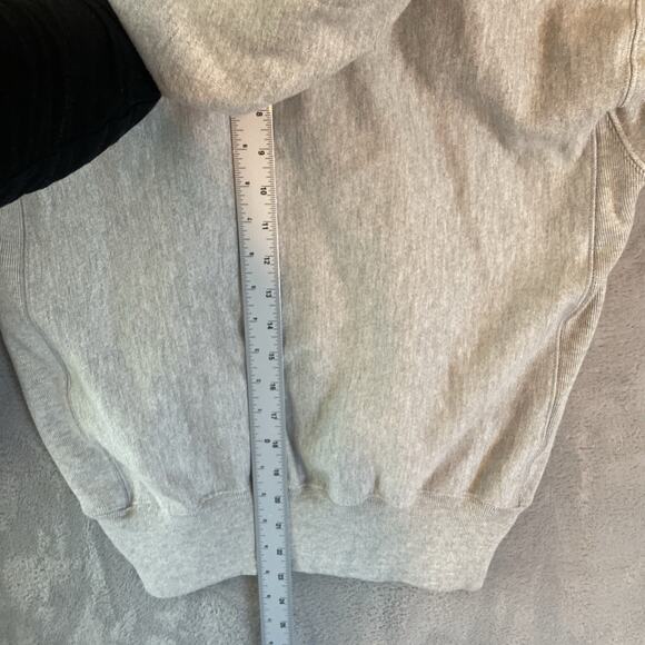 Champion Men's Reverse Weave Gray Full Zip Hoodie Grey NWT Size S - Picture 6 of 6